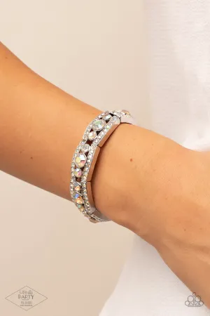 Paparazzi Easy On The ICE - Multi Stretch Bracelet