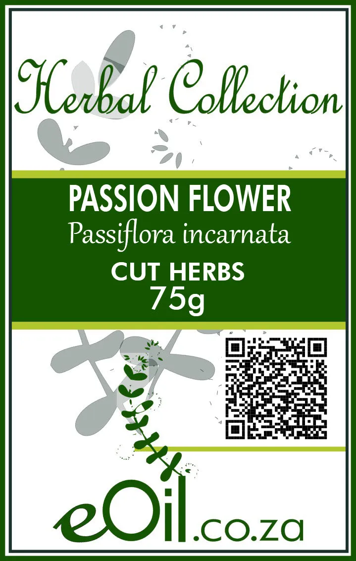 Passion Flower Dried Herb Cut (Passiflora incamata) - Herbal Collection