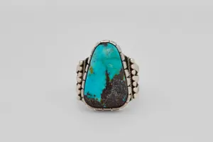 Pear Shape Turquoise Ring