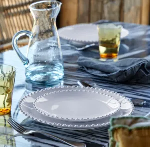 Pearl White Salad Plate | Set of Six