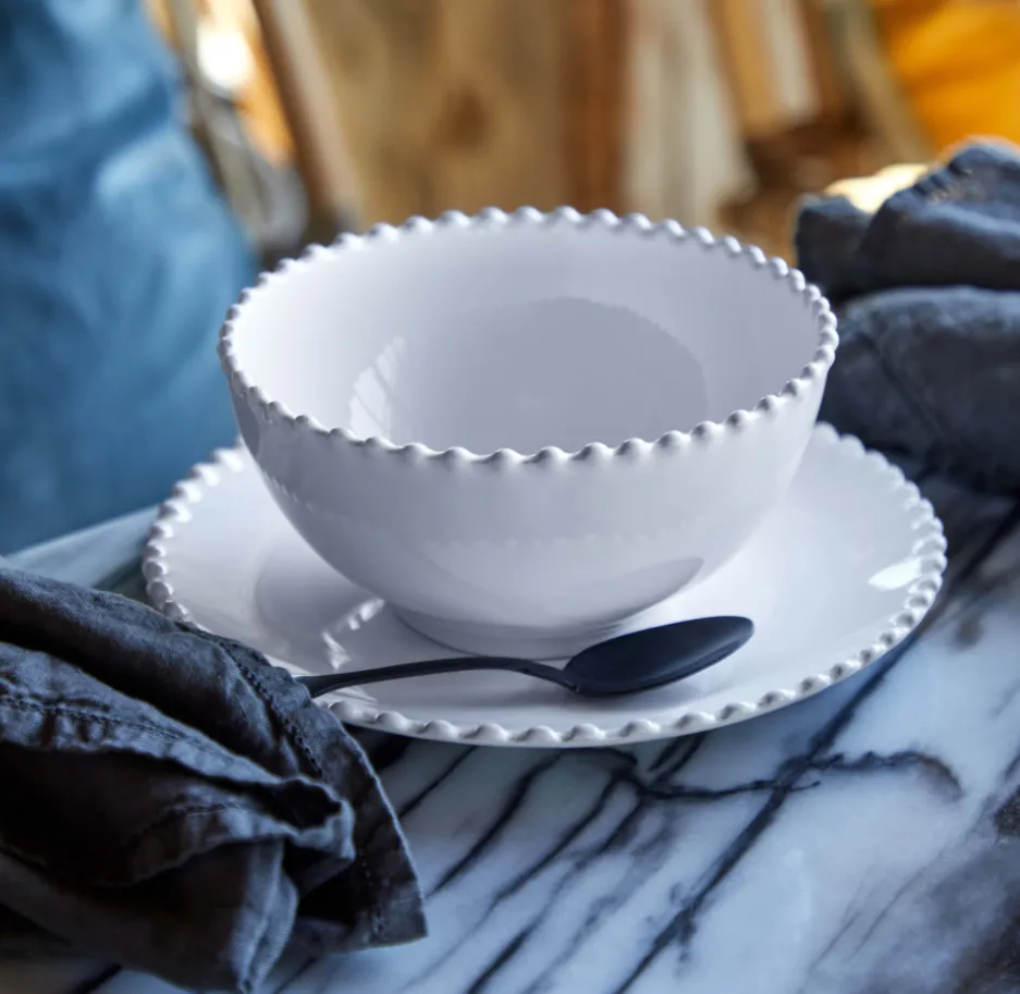 Pearl White Soup/Cereal Bowl | Box of Six