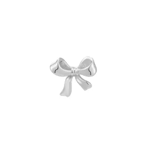 PENDIENTE PIERCING DE PLATA SWEET RIBBON