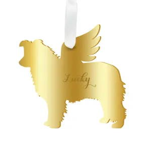 Personalized Angel Australian Shepherd Ornament
