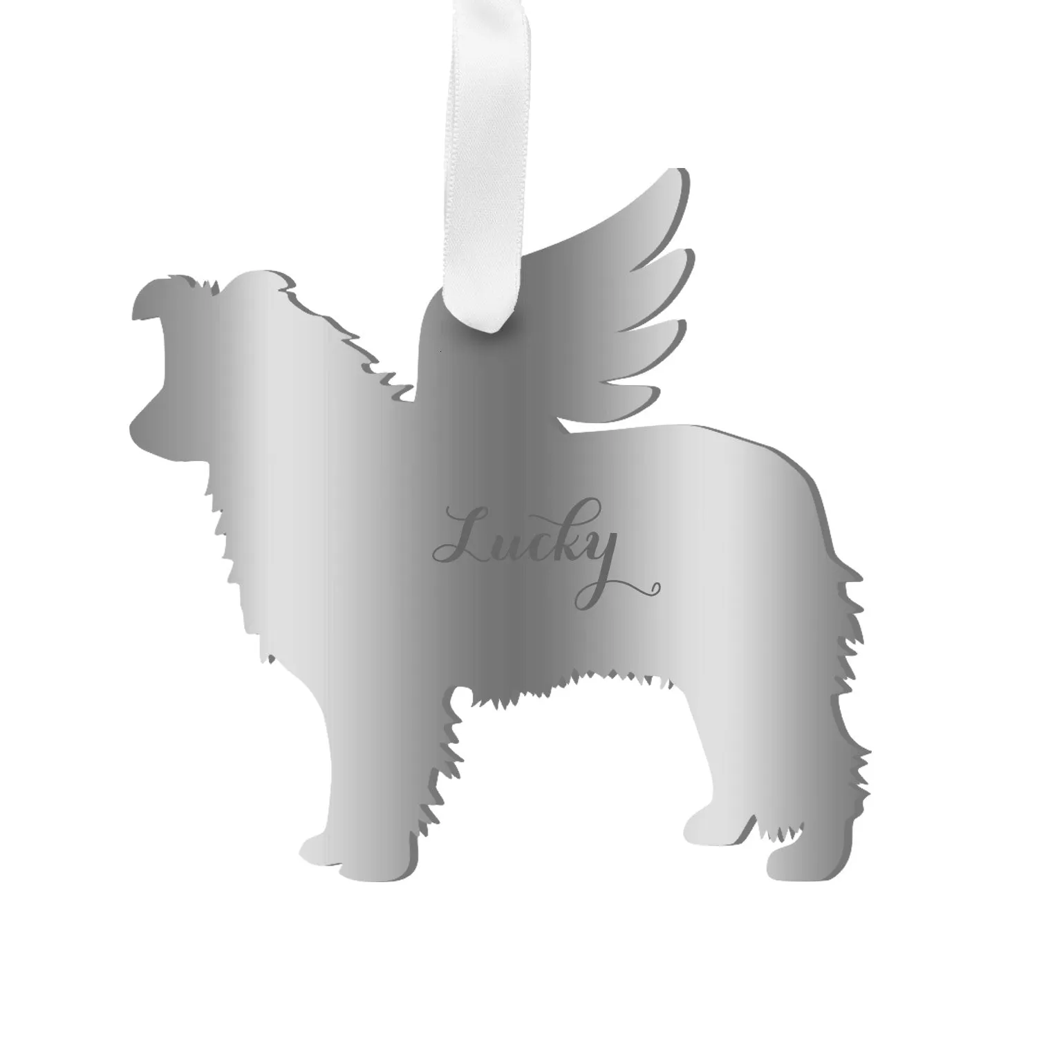 Personalized Angel Australian Shepherd Ornament