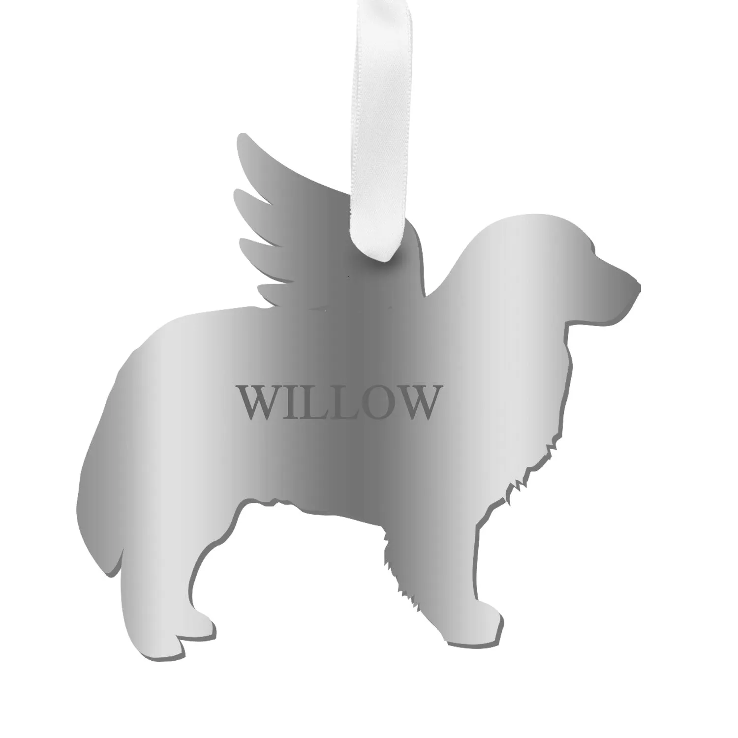 Personalized Angel Bernese Mountain Dog Ornament