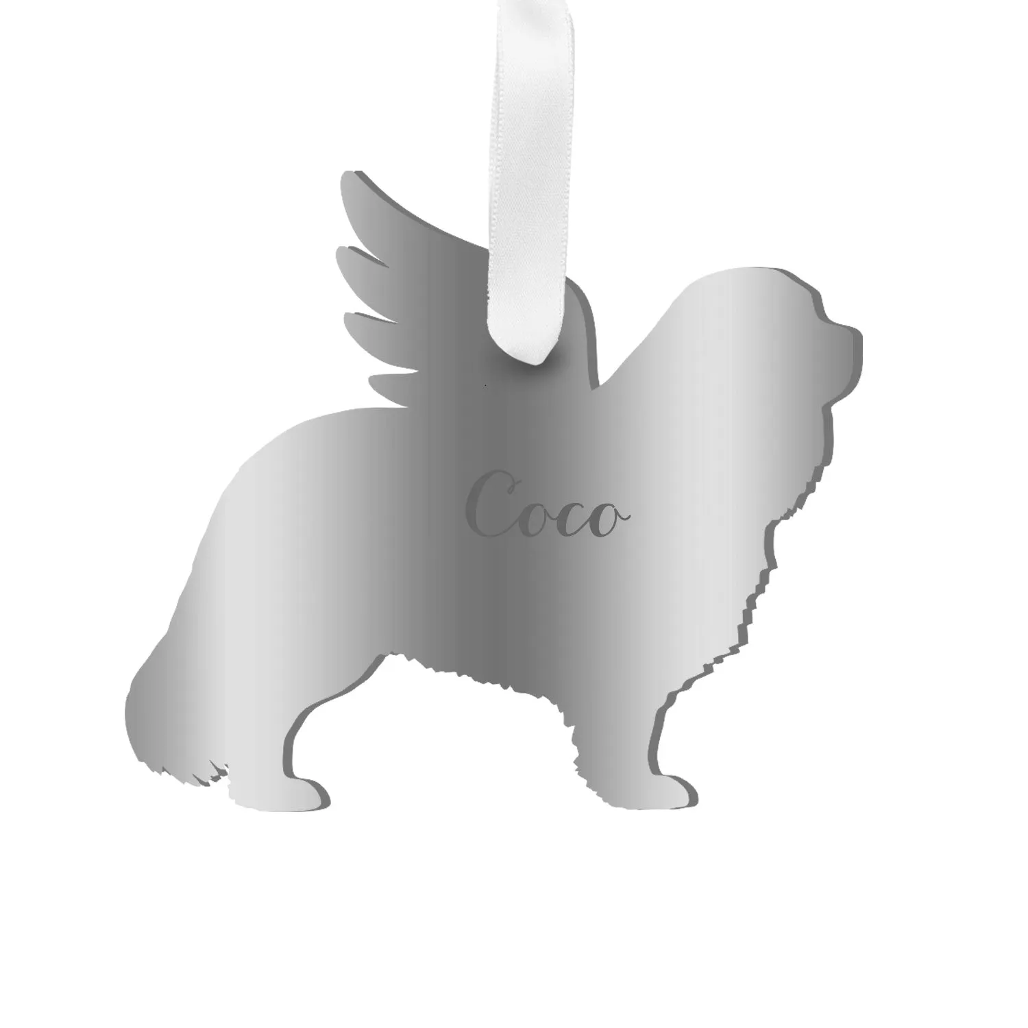 Personalized Angel Cavalier King Charles Spaniel Ornament