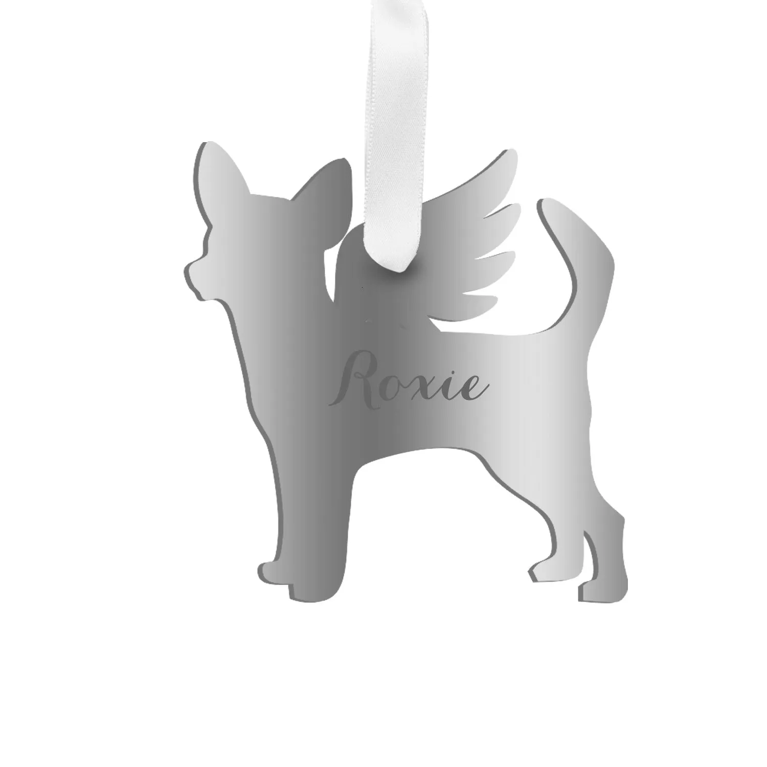 Personalized Angel Chihuahua Ornament