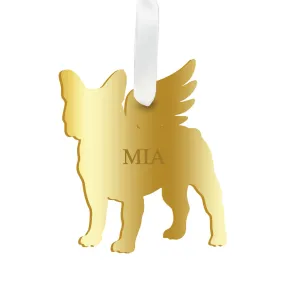 Personalized Angel French Bulldog Ornament - WS