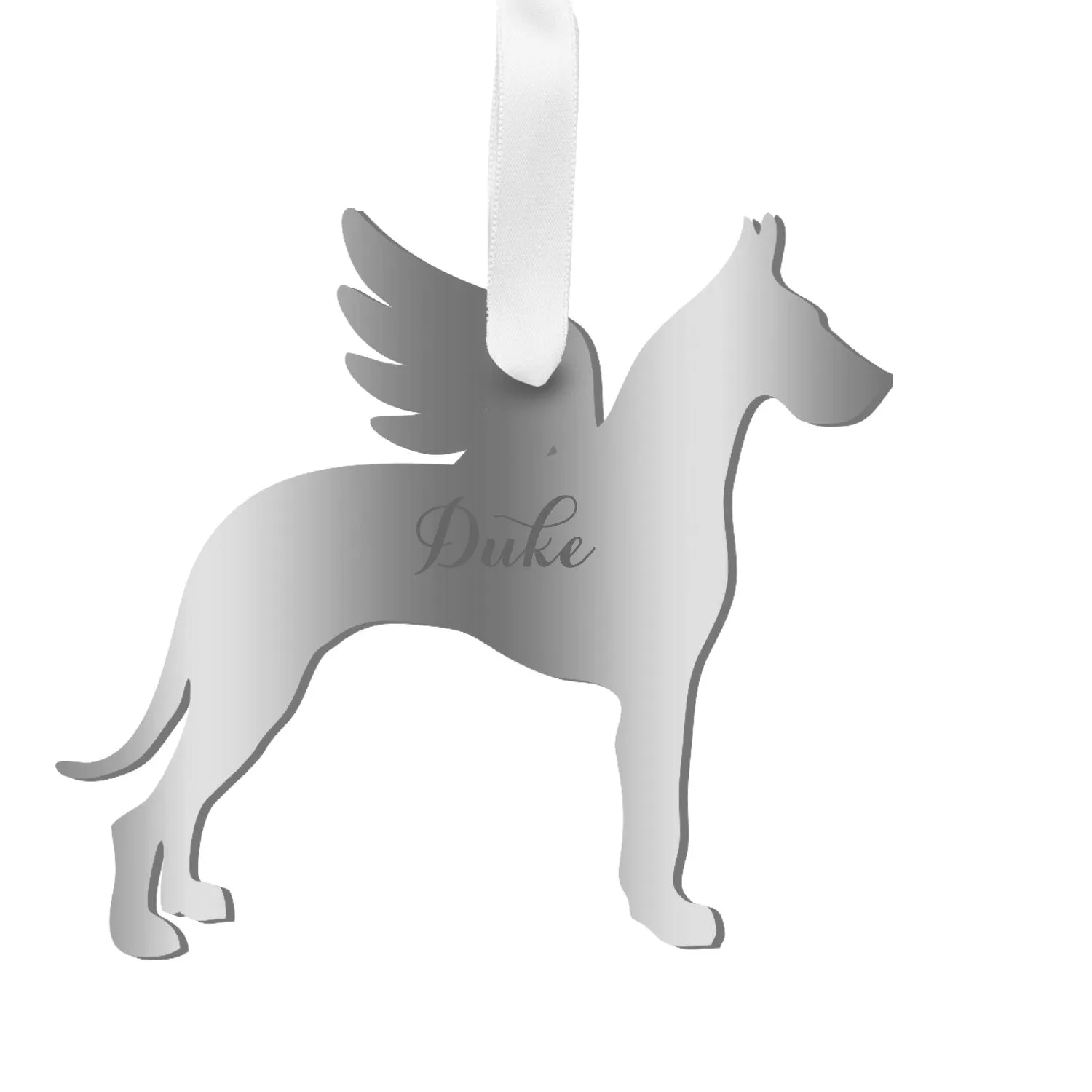 Personalized Angel Great Dane Ornament
