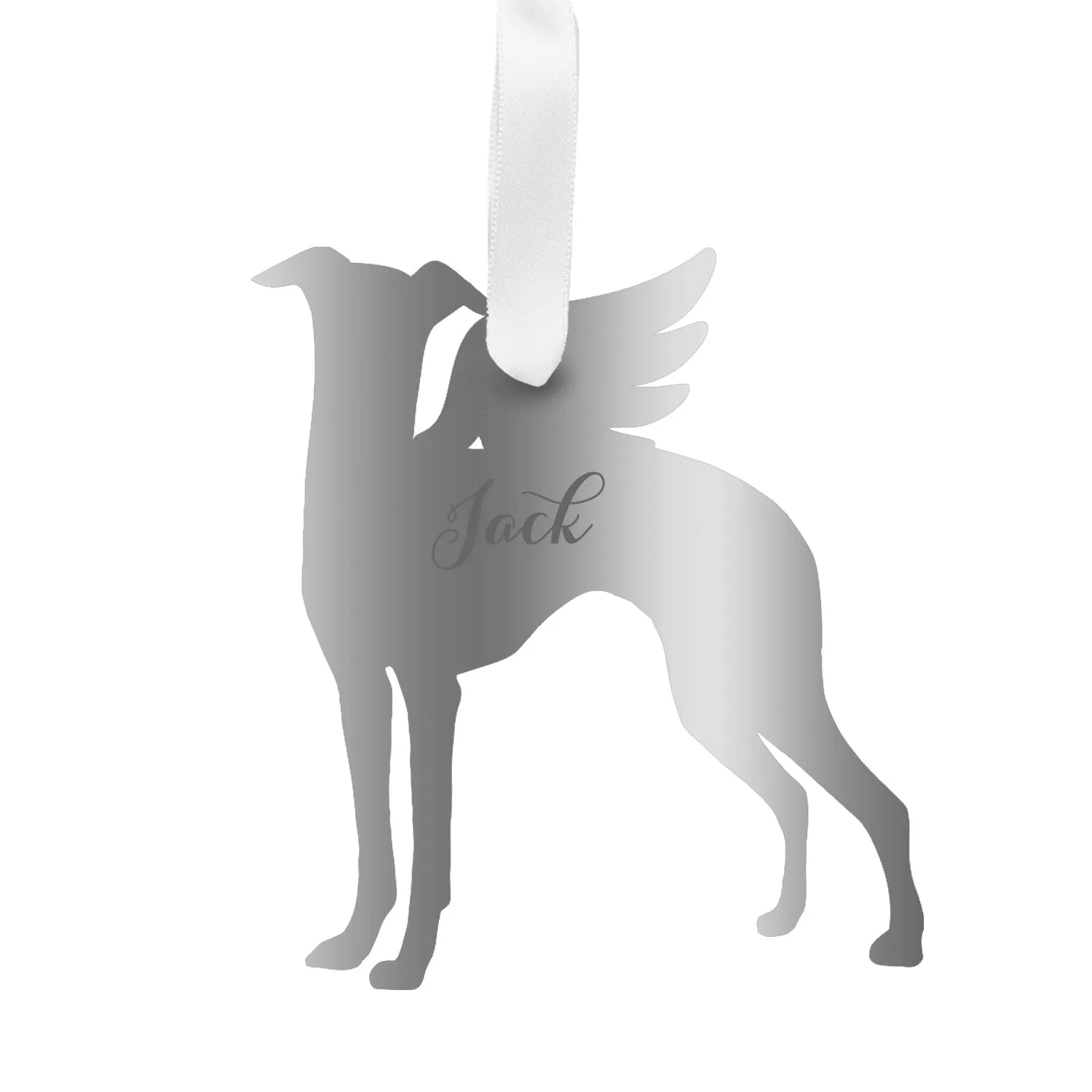 Personalized Angel Greyhound Ornament