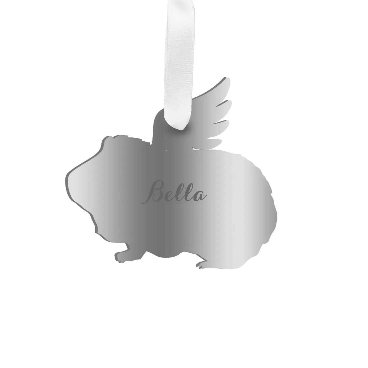 Personalized Angel Guinea Pig Ornament - WS