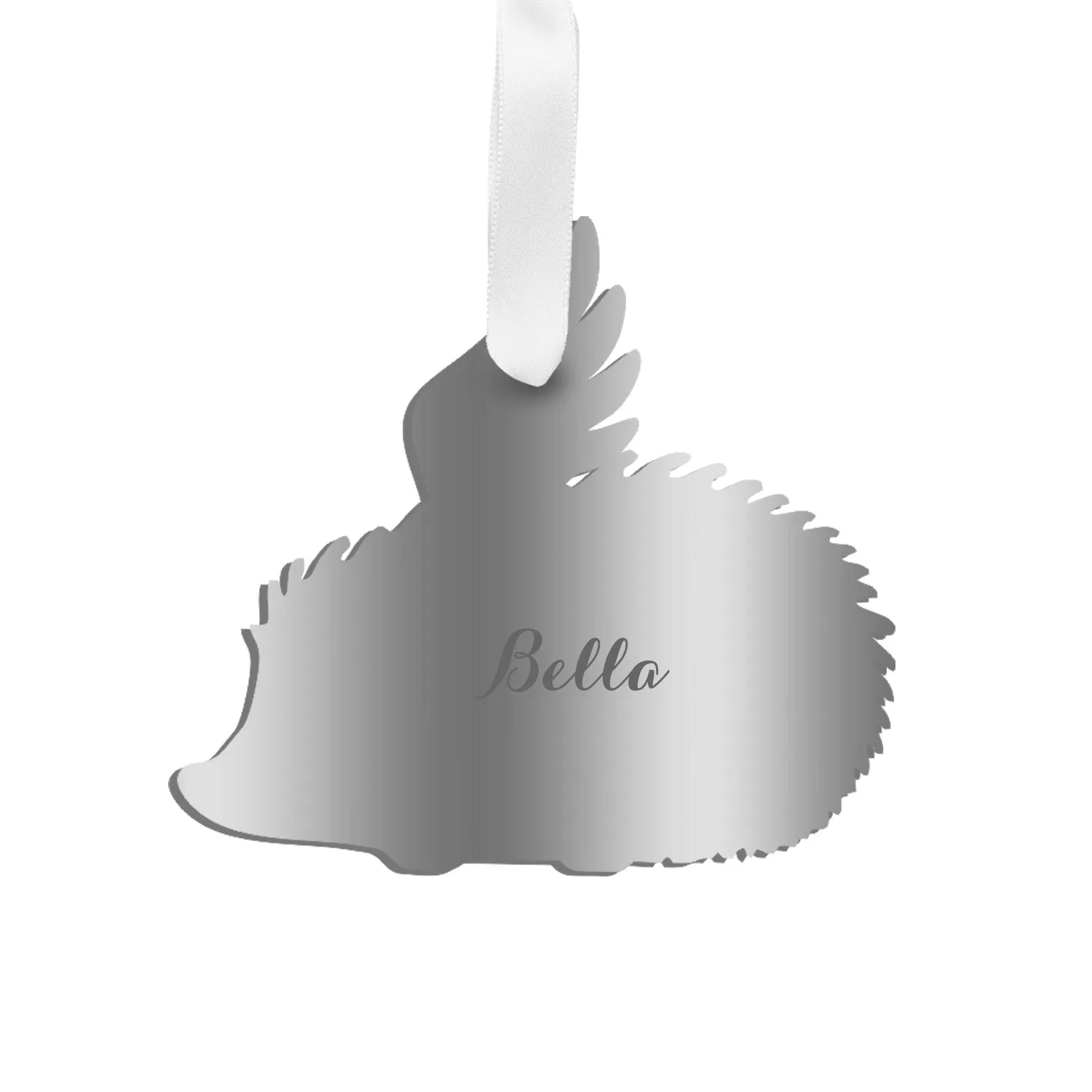 Personalized Angel Hedgehog Ornament
