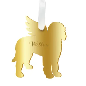 Personalized Angel Labradoodle Ornament