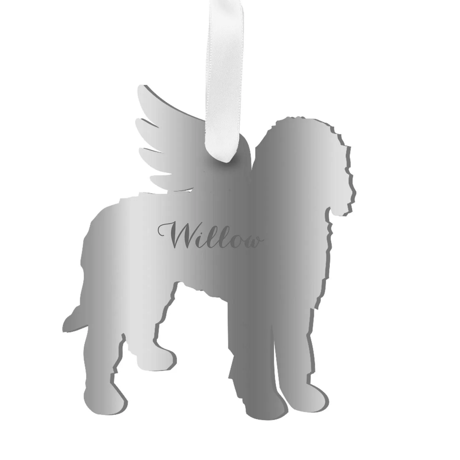 Personalized Angel Labradoodle Ornament
