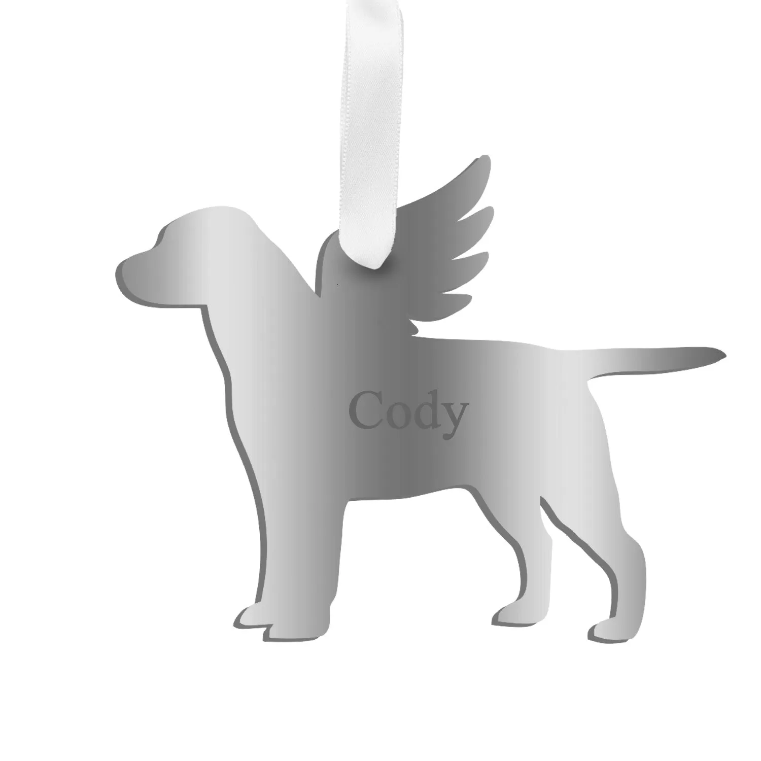 Personalized Angel Labrador Ornament