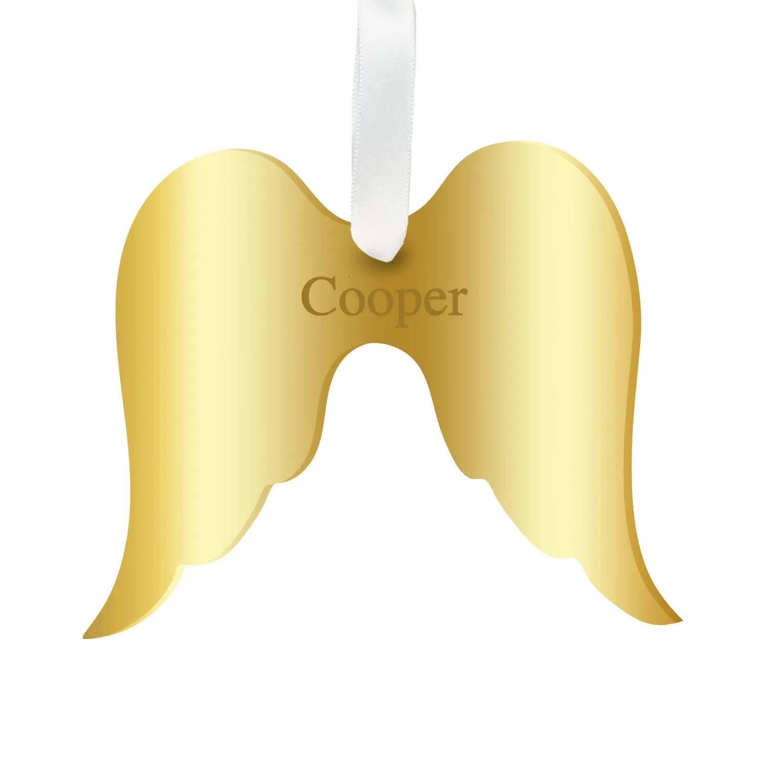 Personalized Angel Wings Ornament - WS