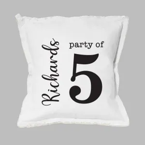 Personalized Party Of Square Pillow