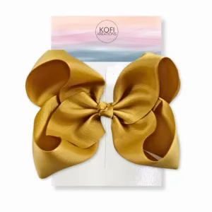 Peru Grosgrain Ribbon Hair Bow