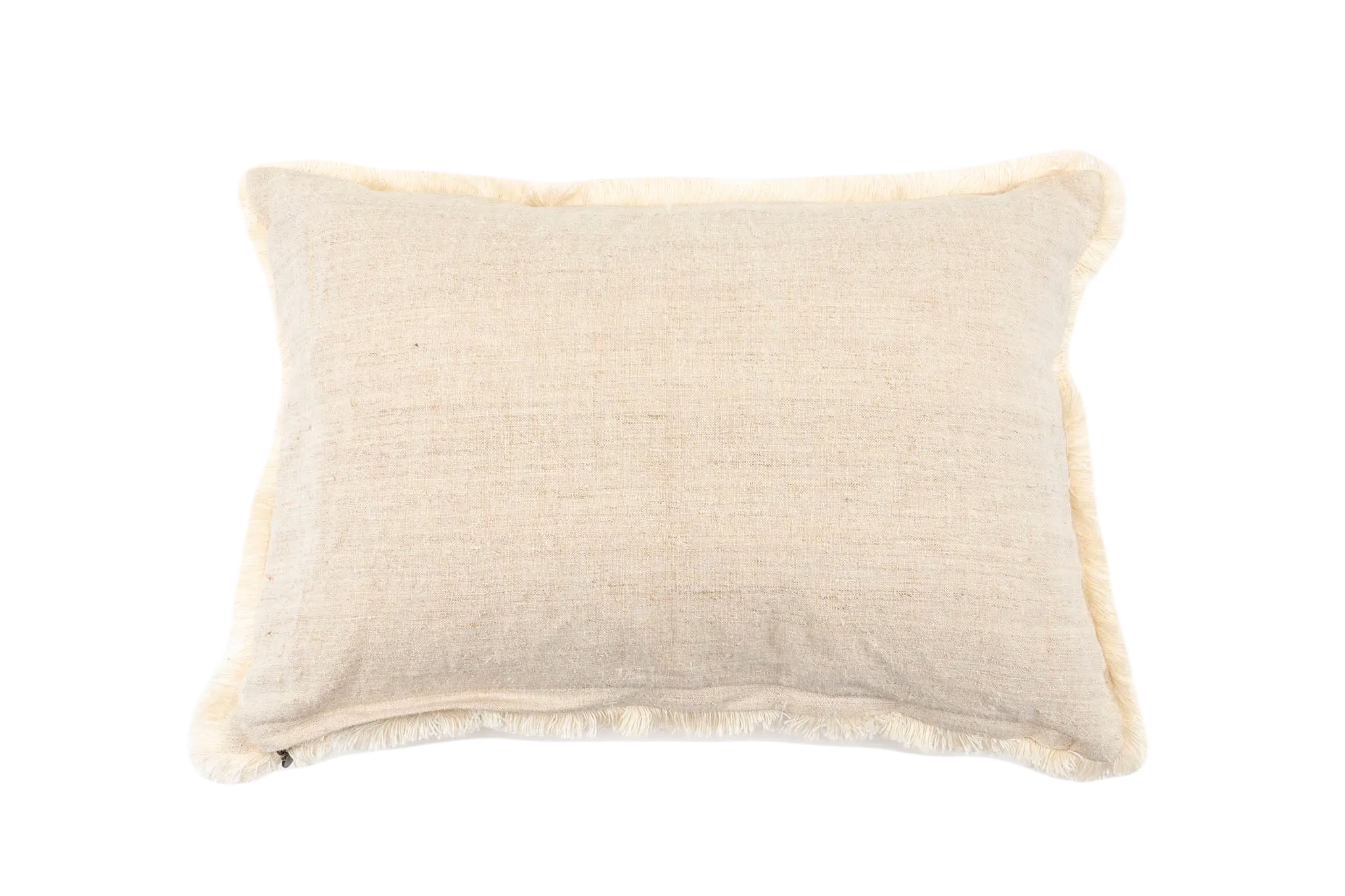 Pillow: Embroidered antique handwoven Hungarian hemp - P082