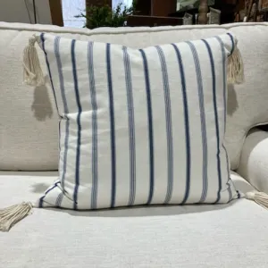Pillow - Westport Stripe Blue 20 x 20