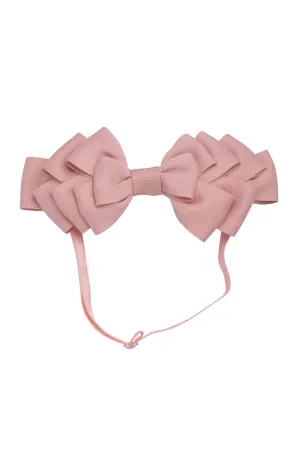 Pleated Ribbon Grosgrain Wrap - Sweet Nectar