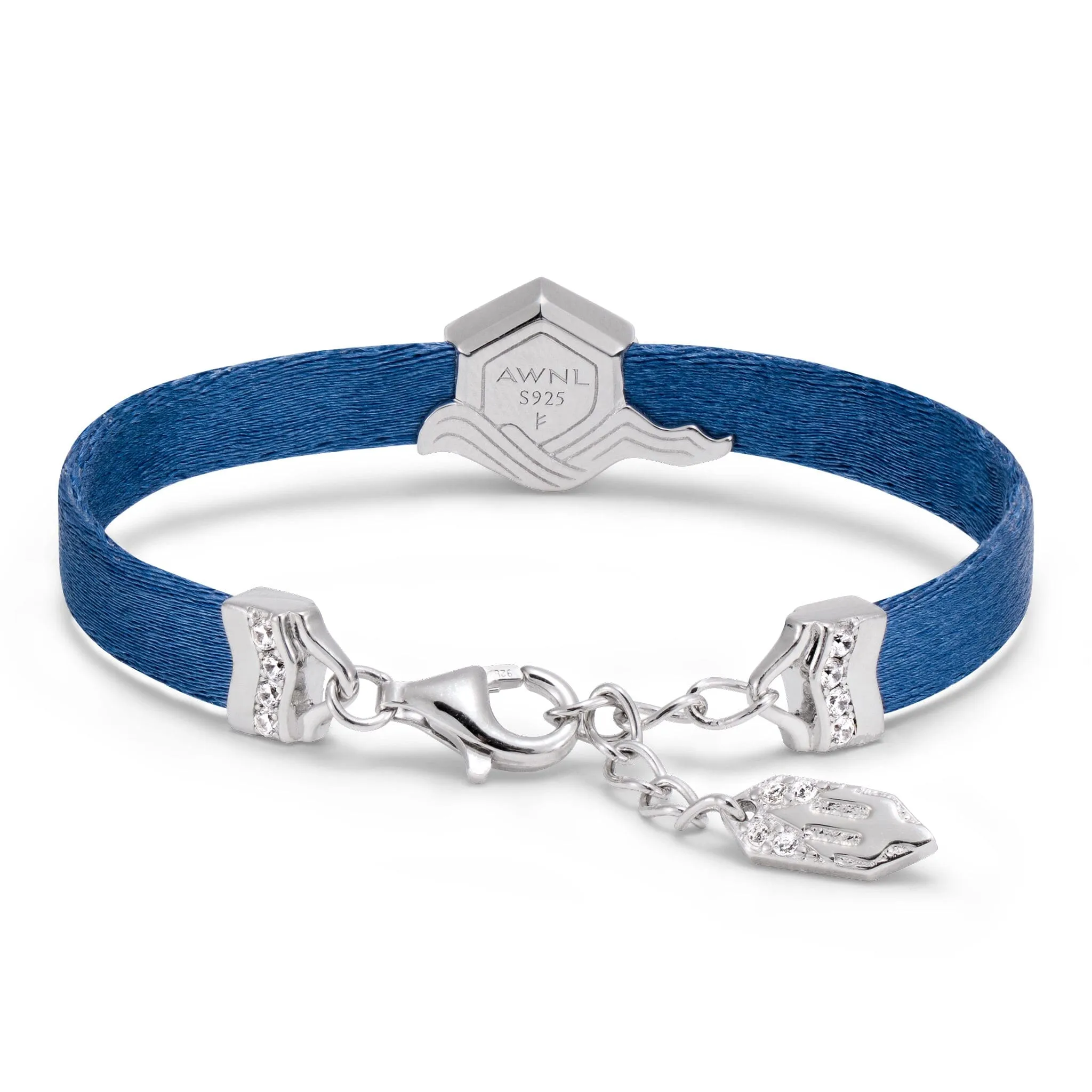 Poseidon Dumortierite Ribbon Bracelet