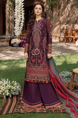 Purple Pakistani Dress Salwar Kameez Trouser Style