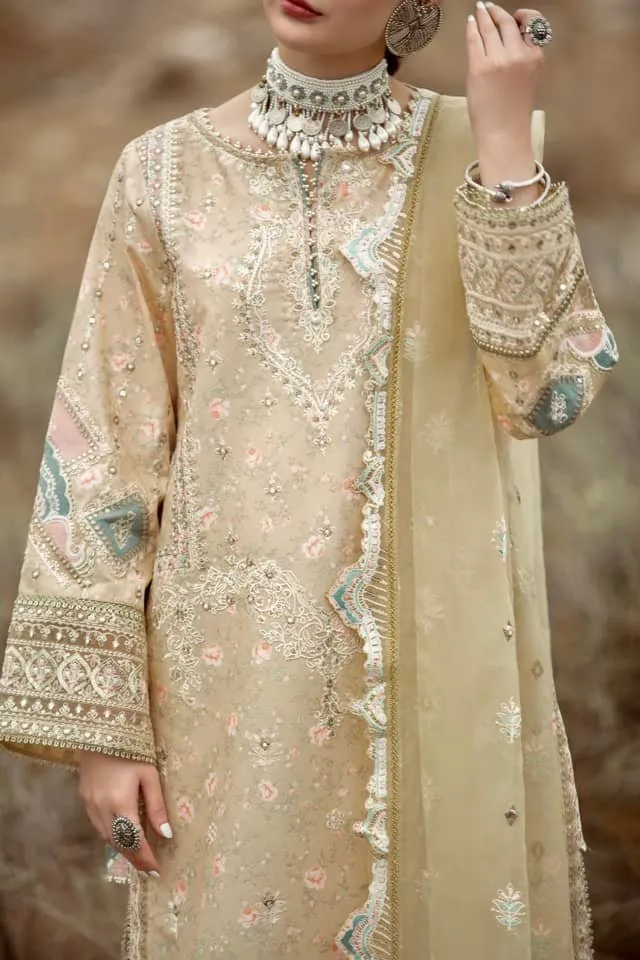 QALAMKAR MIRAHIL | LUXURY LAWN '22 | SEHRAB-14