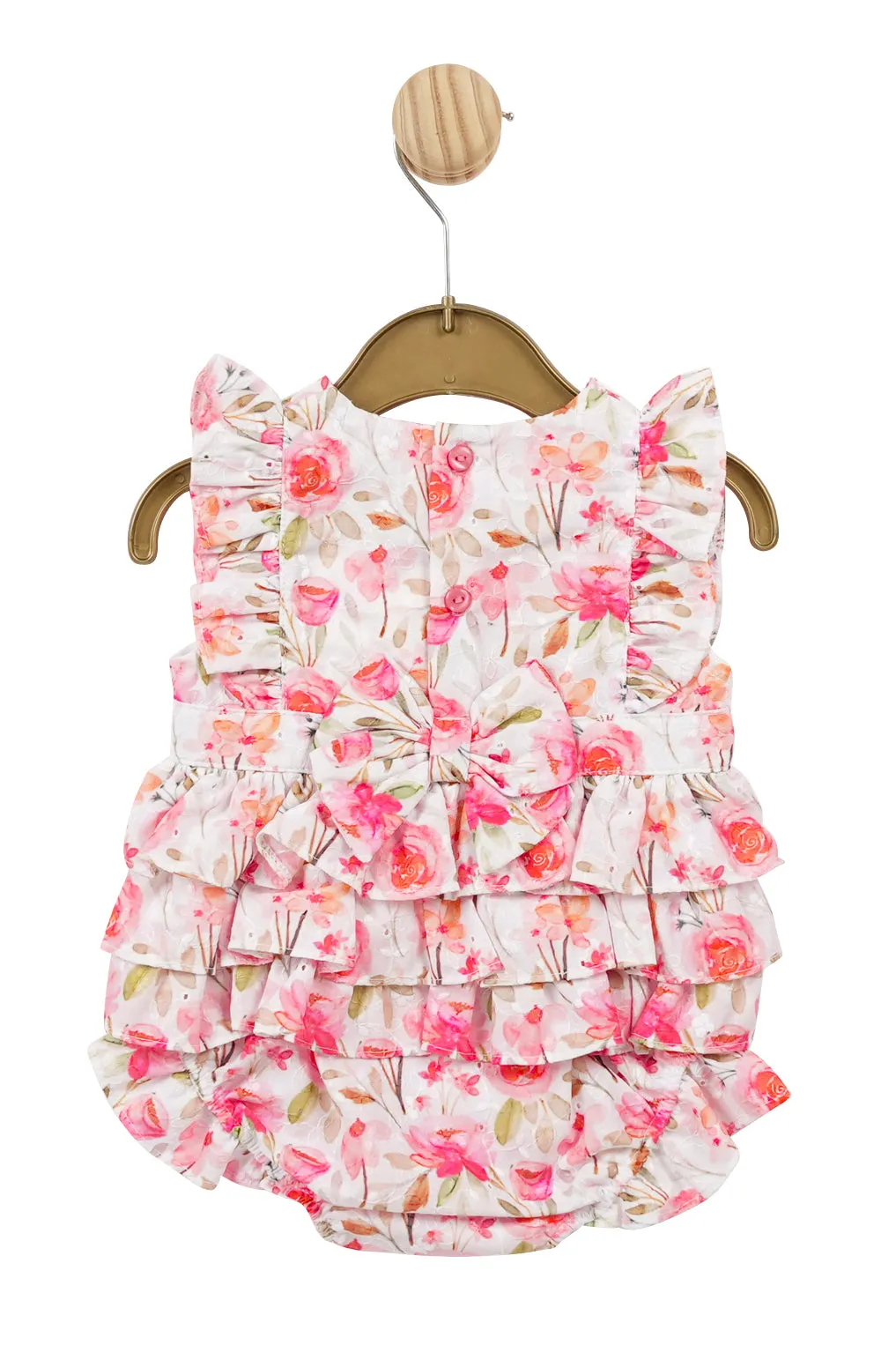 "Cora" Hot Pink Floral Shortie