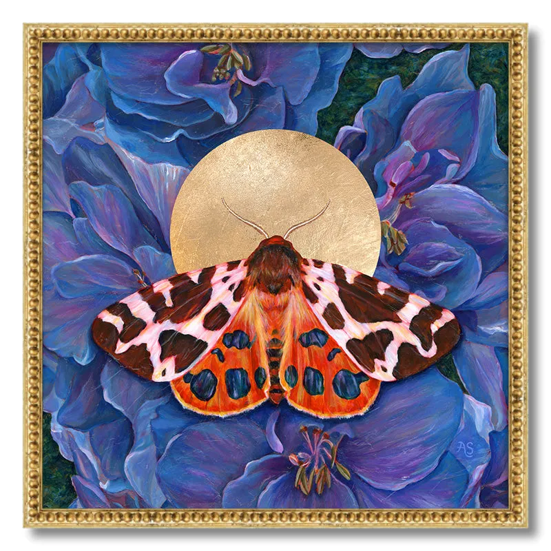 "Unfold" Garden Tiger Moth Art Print