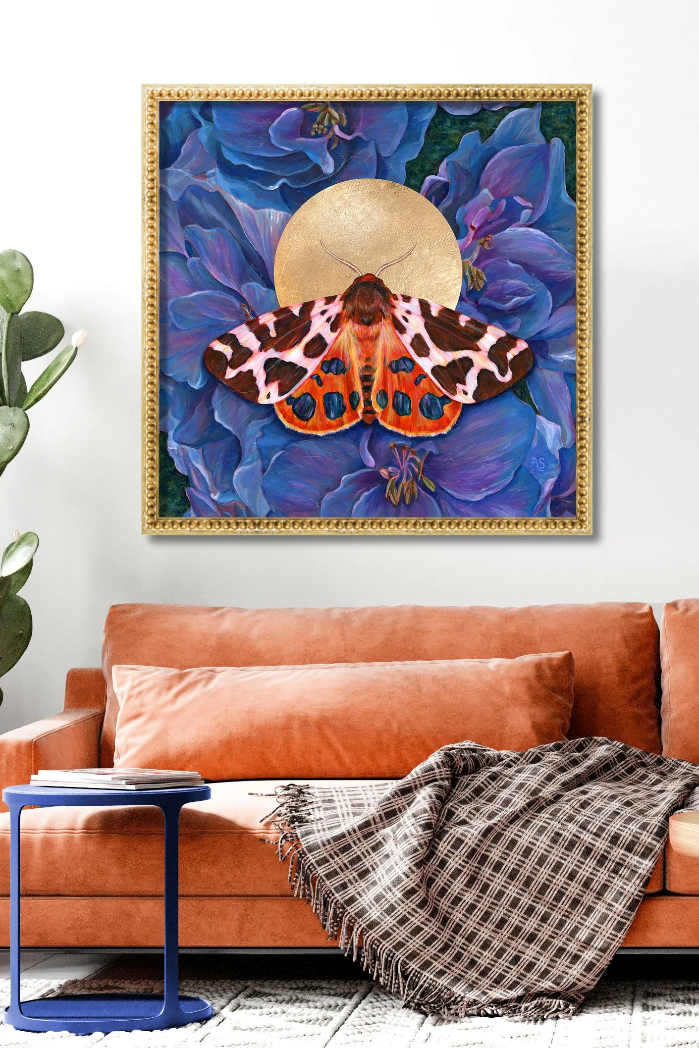 "Unfold" Garden Tiger Moth Art Print