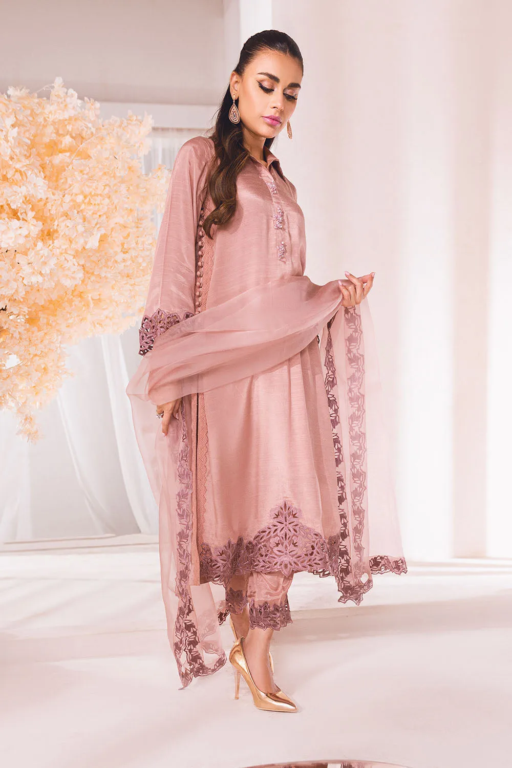 Rose Candy |  Azure Ensembles Chiffon 3PCS 2023