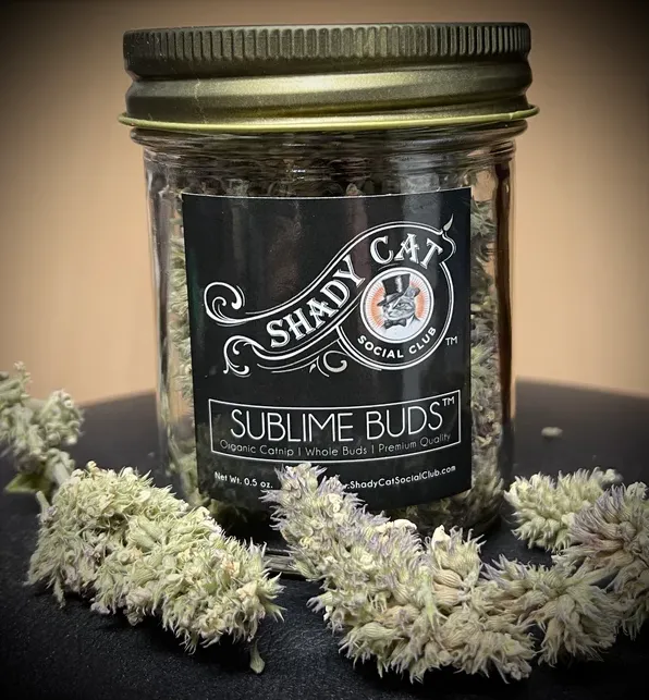 Shady Cat Social Club Sublime Cat Nip Buds Jar