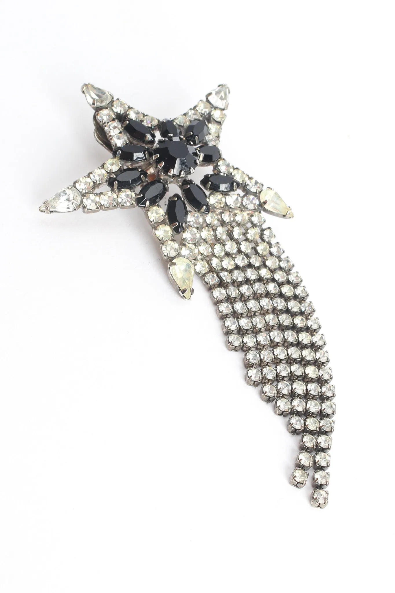 Shooting Star Rhinestone Earrings