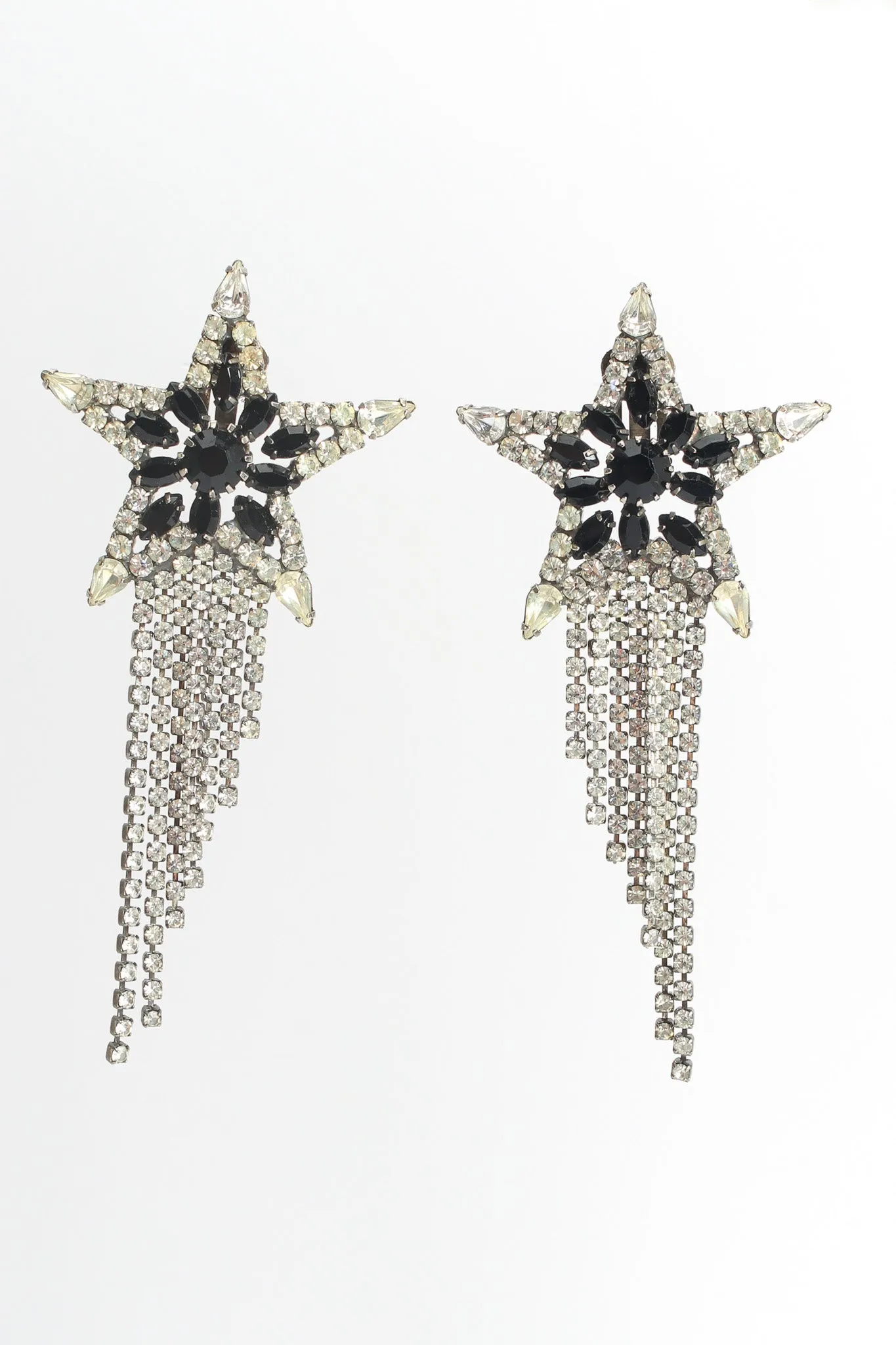 Shooting Star Rhinestone Earrings