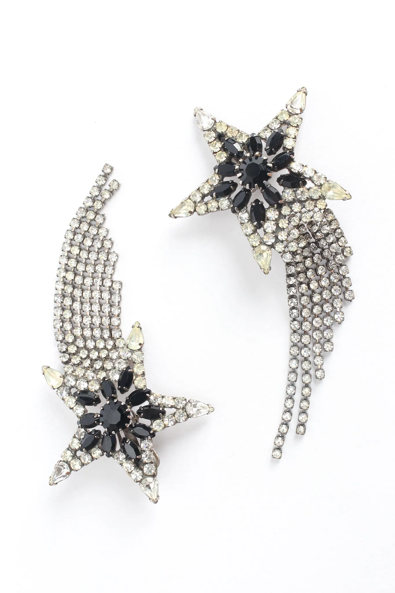 Shooting Star Rhinestone Earrings