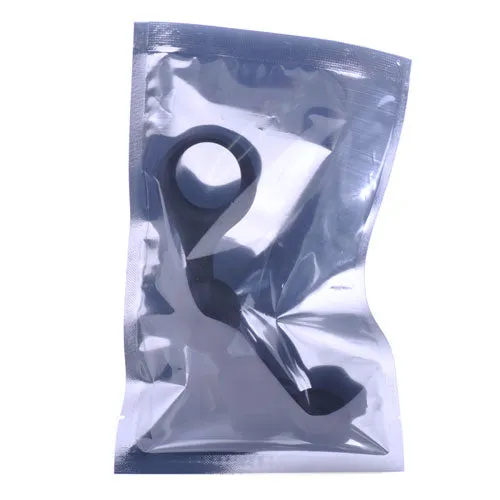 Silicone Anal Triball Beaded Butt Plug | Black