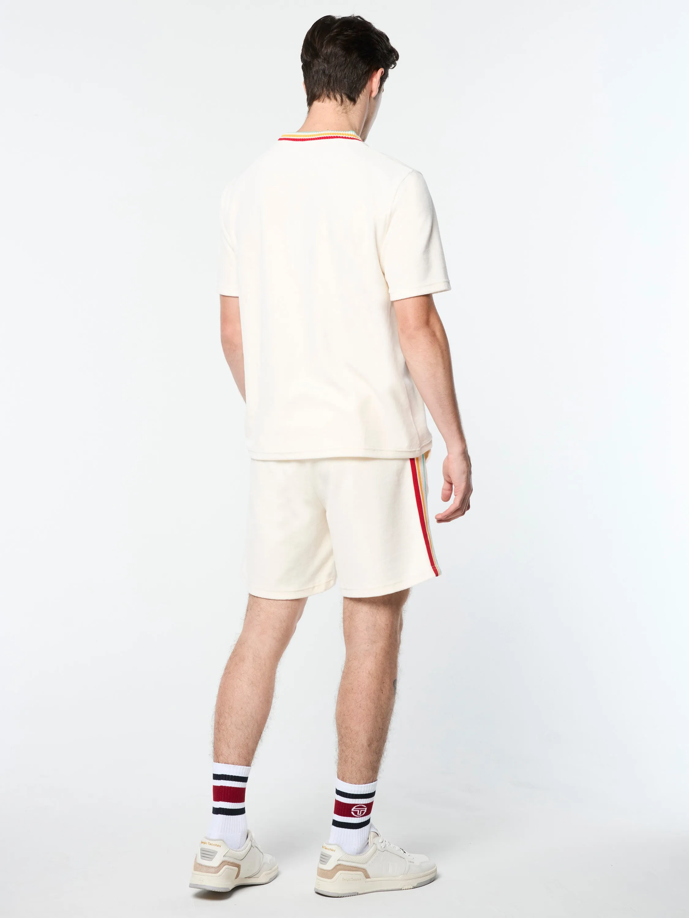 Slice T-Shirt- Gardenia/ Gold