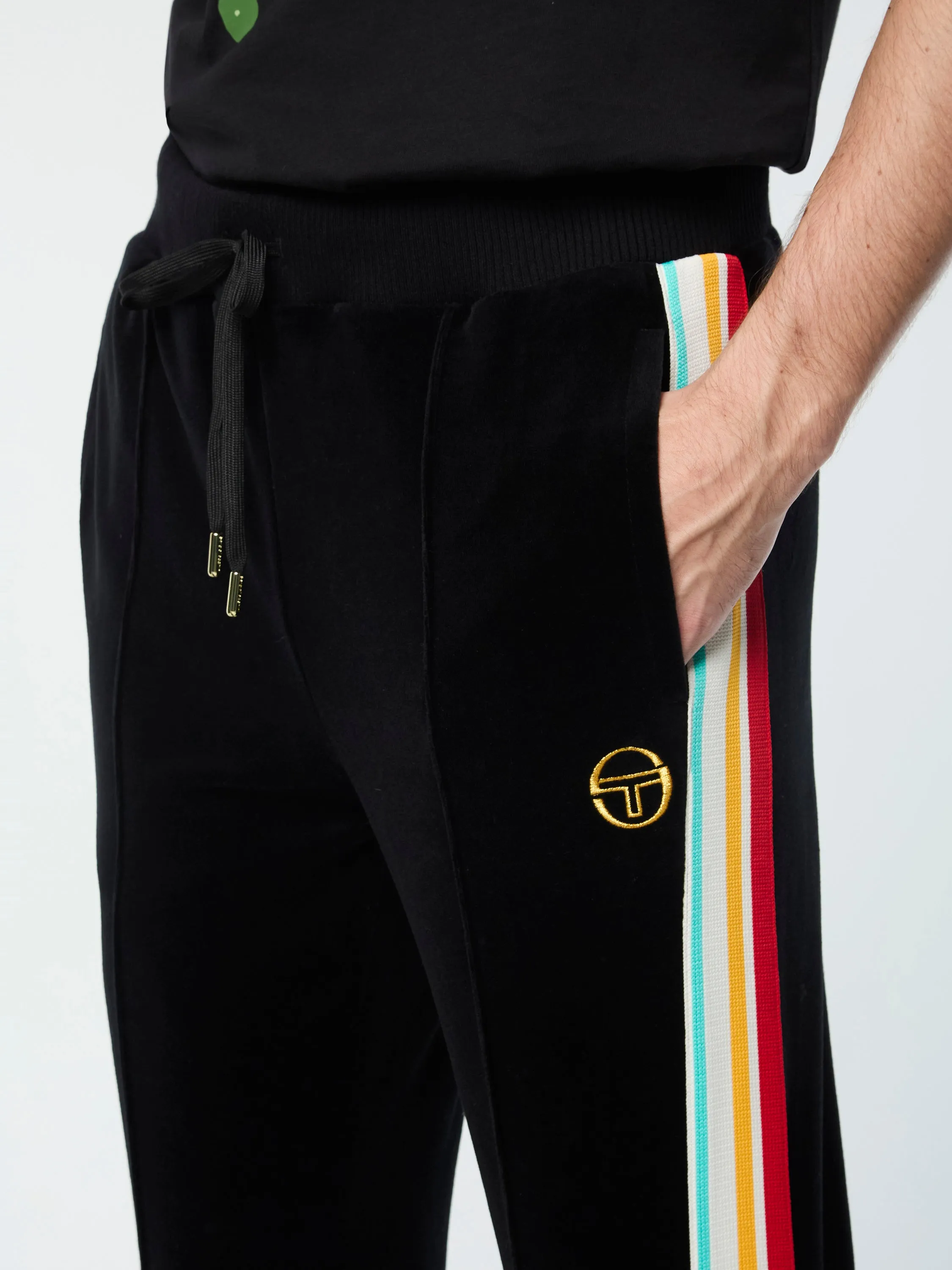 Slice Track Pant- Black/ Black