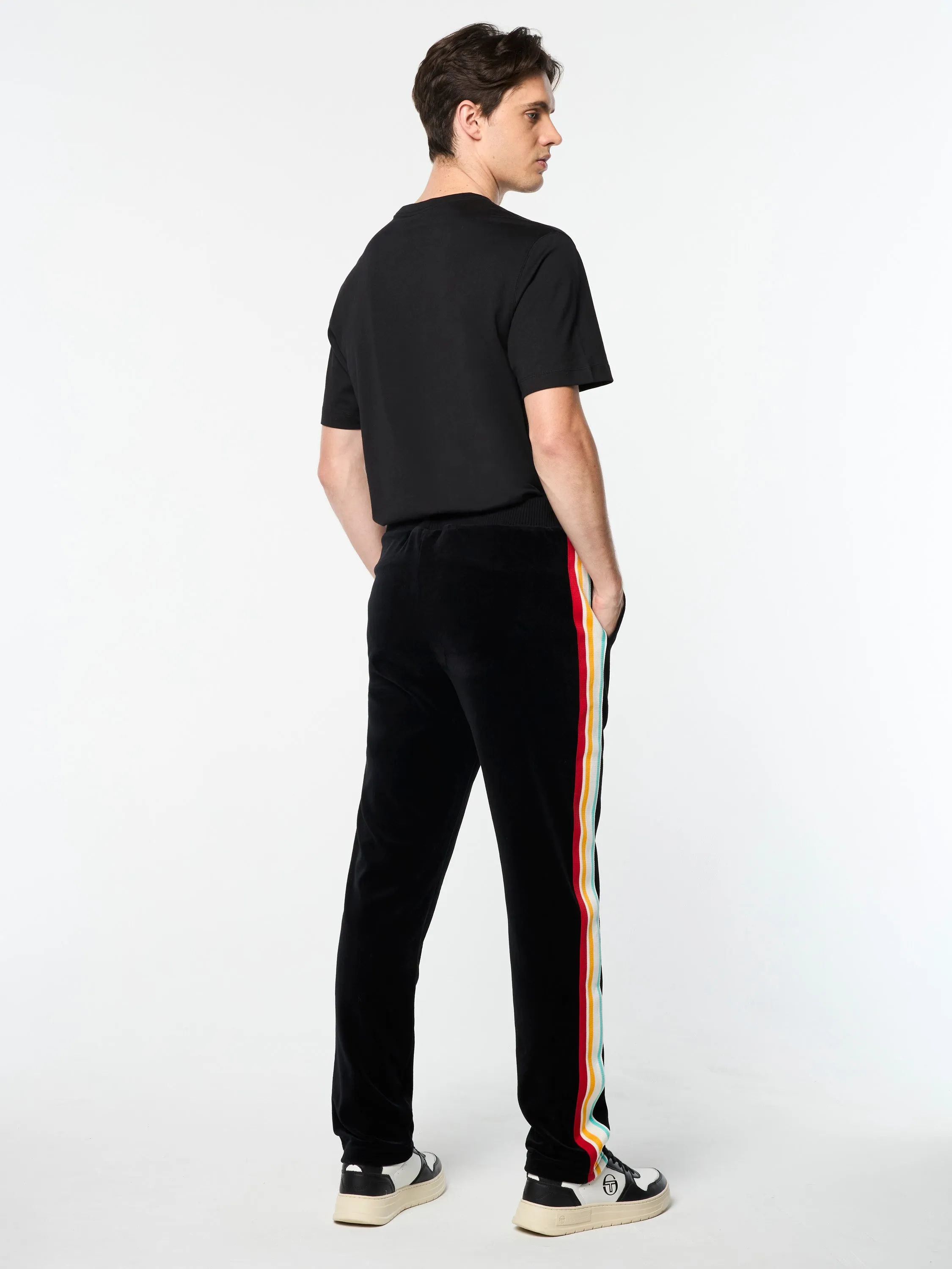 Slice Track Pant- Black/ Black