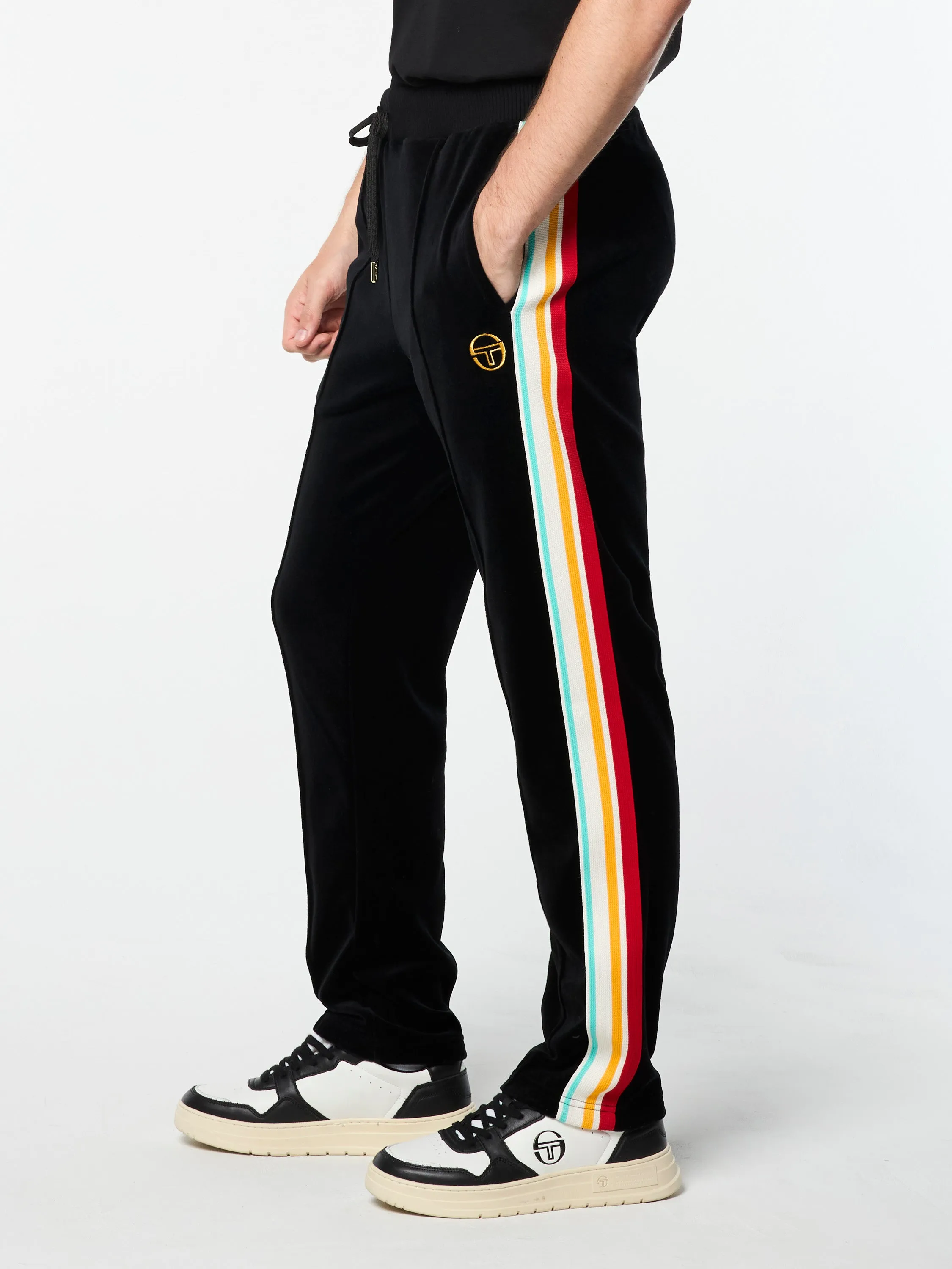 Slice Track Pant- Black/ Black
