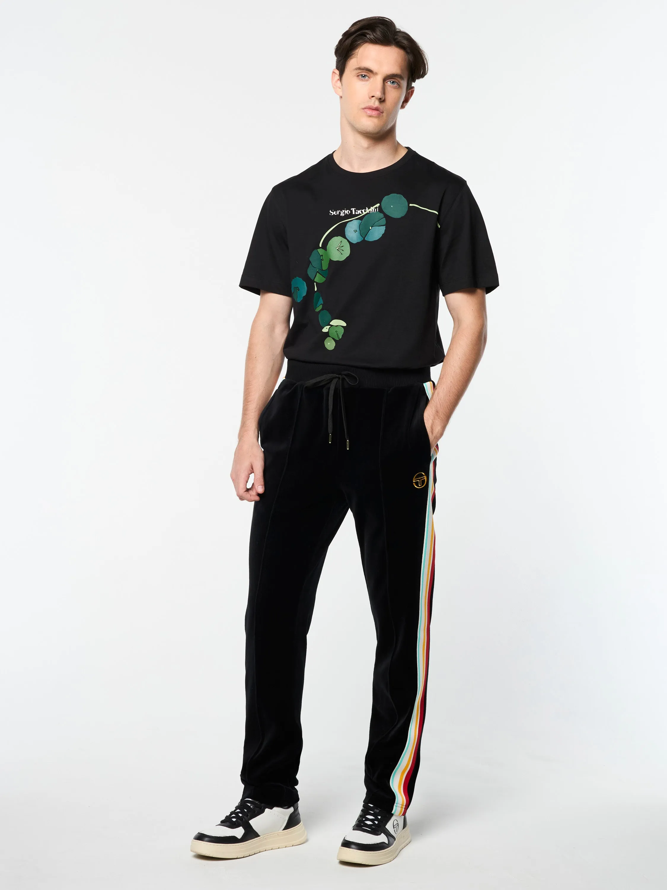 Slice Track Pant- Black/ Black