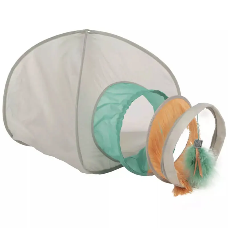 SmartyKat Fringe Frenzy Hideout with Tunnel