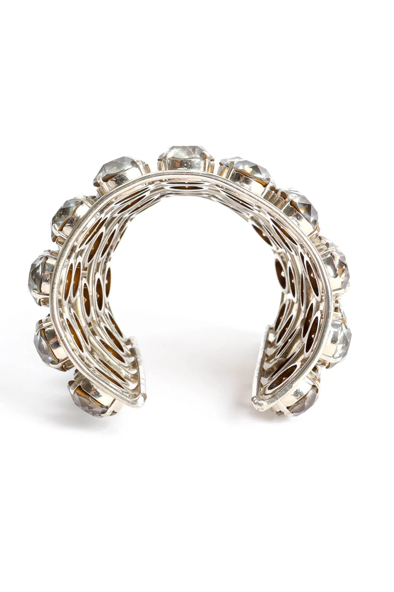 Smoke Cage Rhinestone Cuff