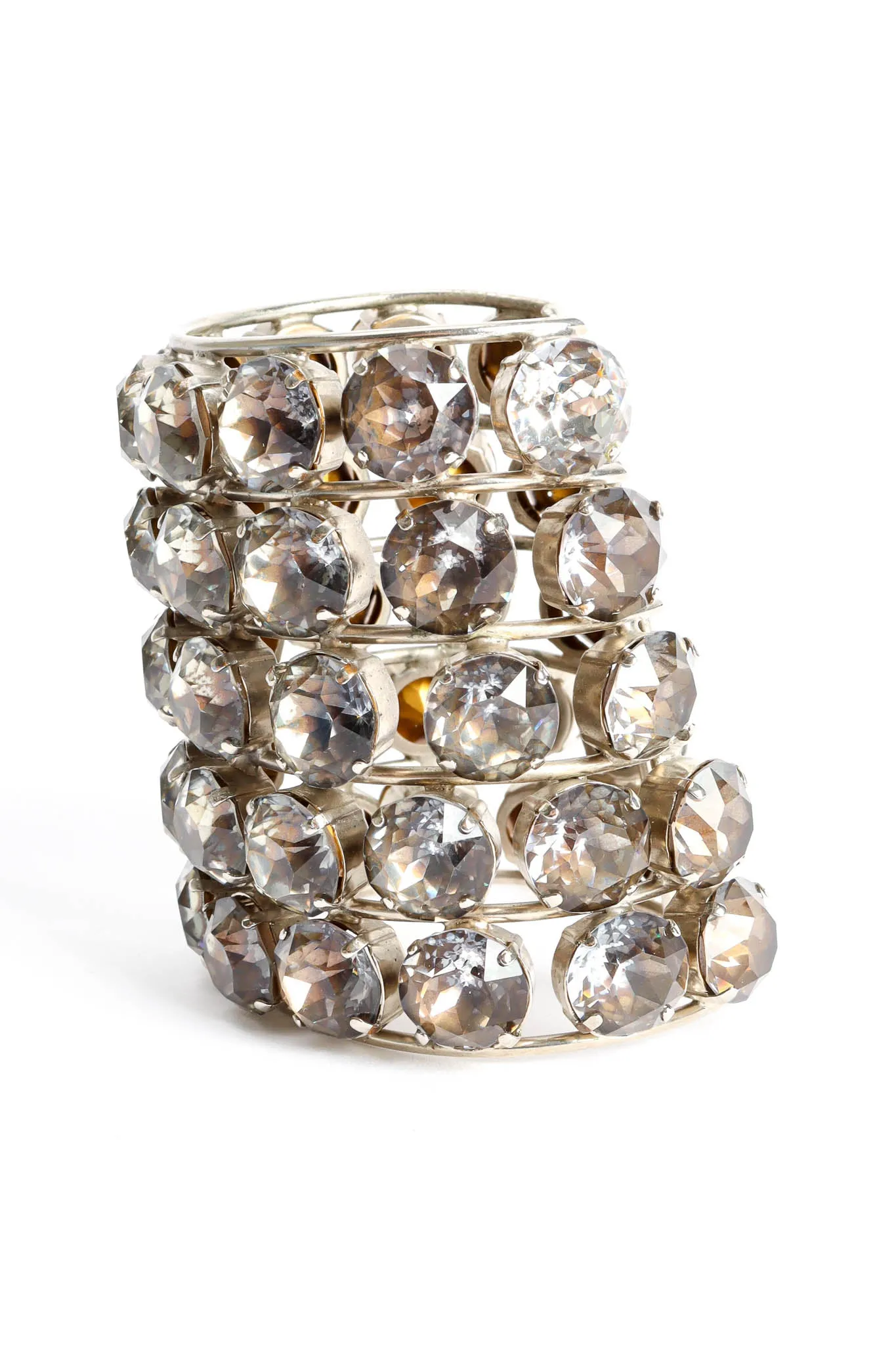 Smoke Cage Rhinestone Cuff