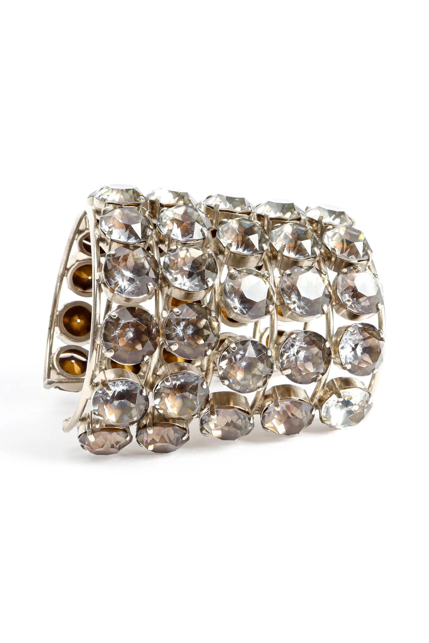 Smoke Cage Rhinestone Cuff