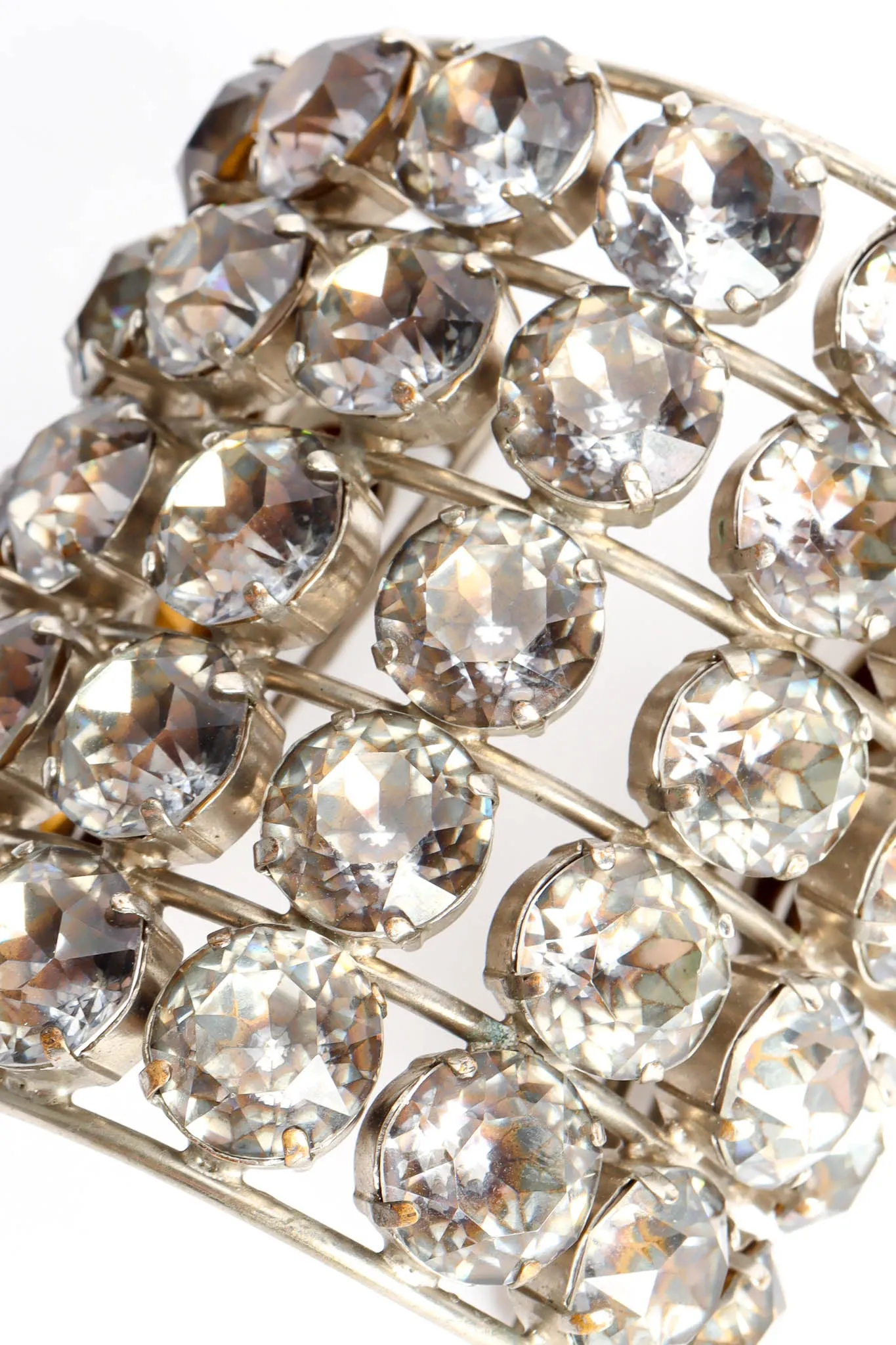 Smoke Cage Rhinestone Cuff