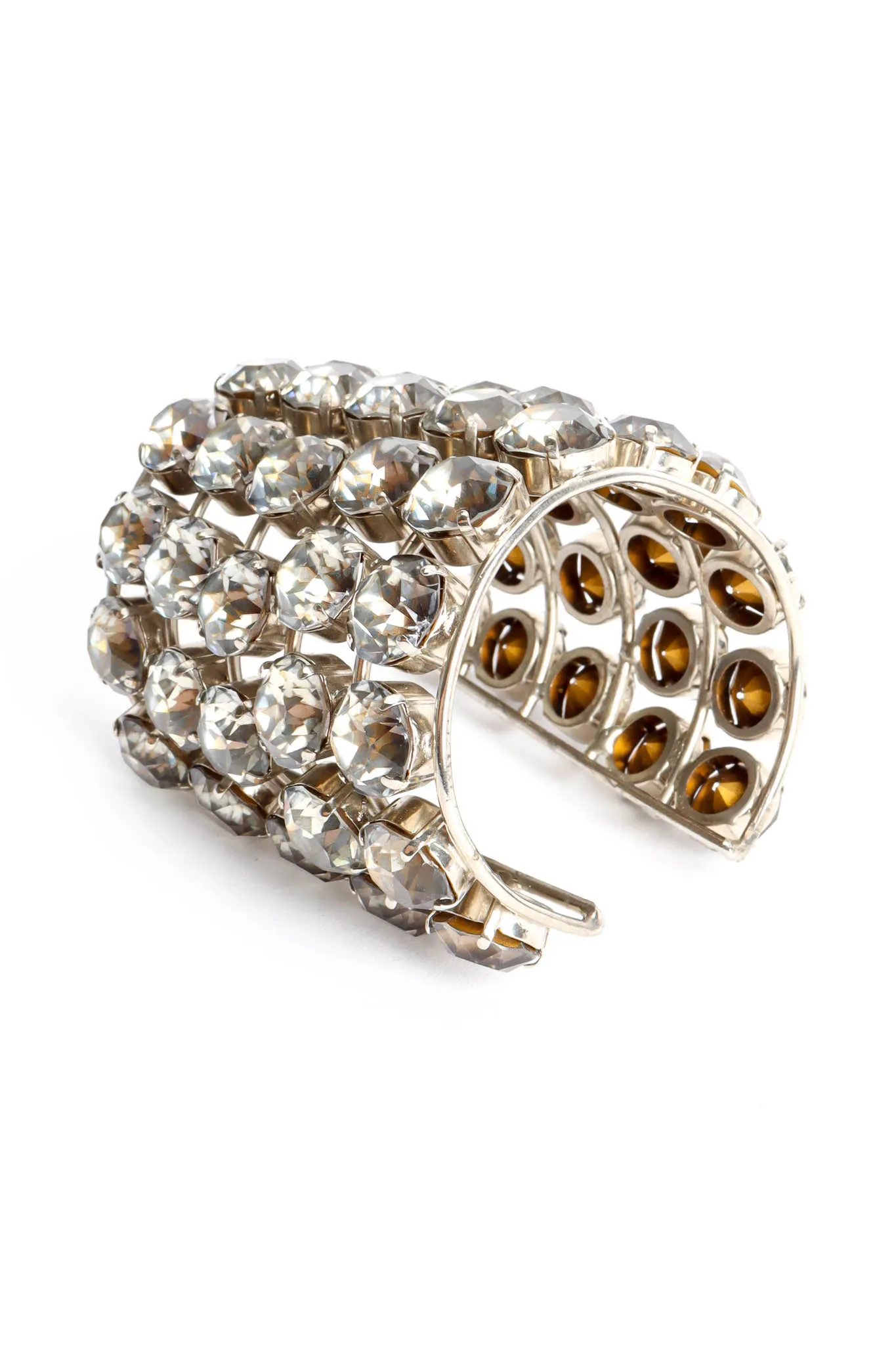 Smoke Cage Rhinestone Cuff