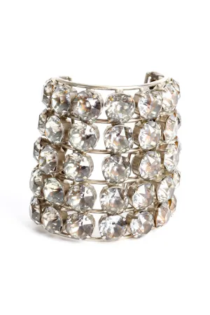 Smoke Cage Rhinestone Cuff