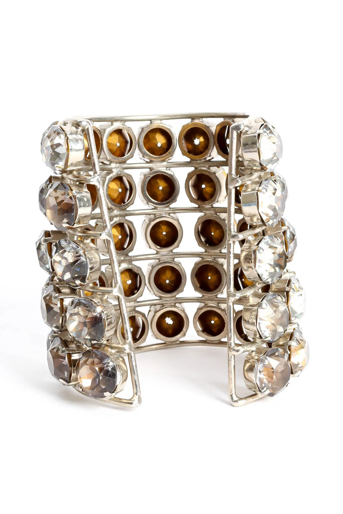 Smoke Cage Rhinestone Cuff
